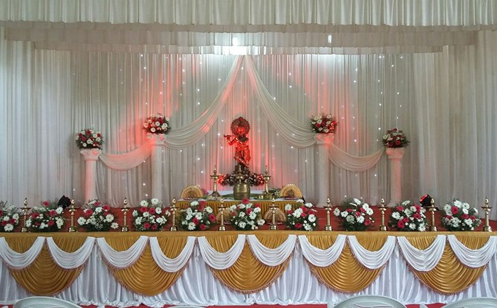 Round Crown Mandapam -Decorations | BookTheParty.in